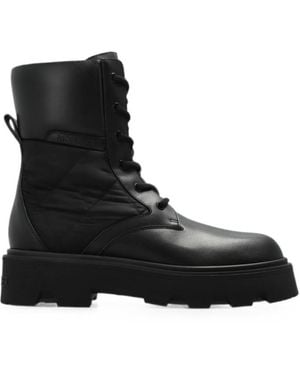 Moncler Quilted Boots - Black