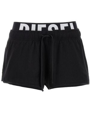 DIESEL Logo Shorts - Black