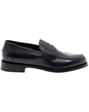 Doucal's Leather Loafers - White