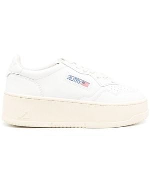 Autry Logo Low Sneakers - White