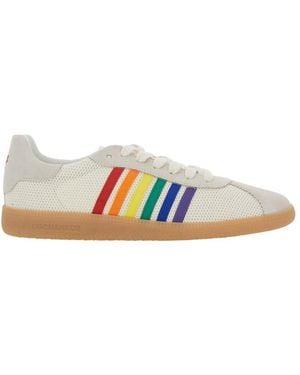 DSquared² Lace-Up Sneakers - White