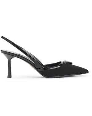 Prada Slingback Pumps - Black