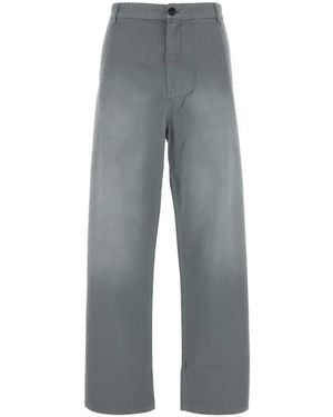 Miu Miu Straight Mid Rise Jeans - Gray