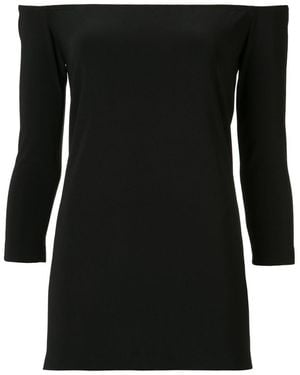 Norma Kamali Off Shoulder Top - Black