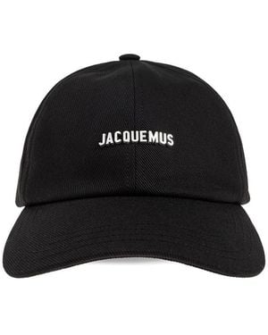 Jacquemus Logo Baseball Cap - Black
