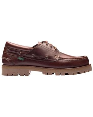 Paraboot Leather Dress Shoes - Brown