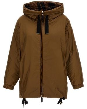 Max Mara Greenlo Reversible Down Jacket - Brown