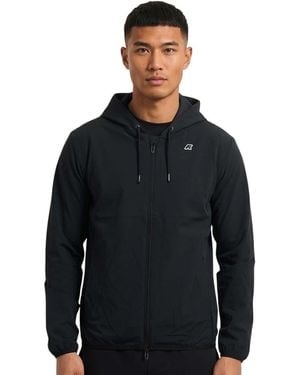 K-Way Zip-Up Hoodie - Black