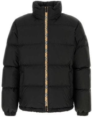 Burberry Quilted Down Jacket - Black