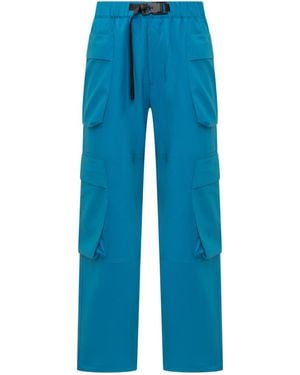 Bonsai Relaxed Cargos Pants - Blue