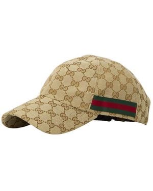 Gucci Logo Baseball Cap - Natural