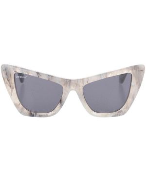 Off-White c/o Virgil Abloh Cat Eye Sunglasses - Grey