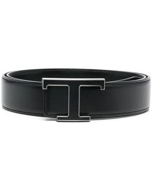 Tod's Timeless Solid Belt - Black