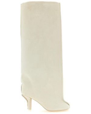 MM6 by Maison Margiela Off Anatomic Boots - White