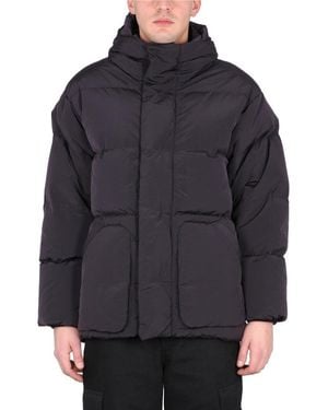 Ienki Ienki Quilted Hood Jacket - Grey