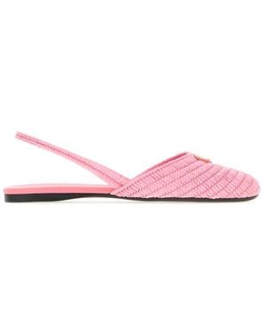 Prada Light Slingback Ballet Flat - Pink