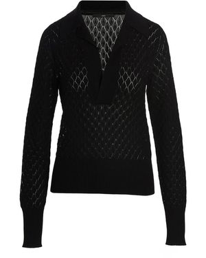 SAPIO Knit Top - Black