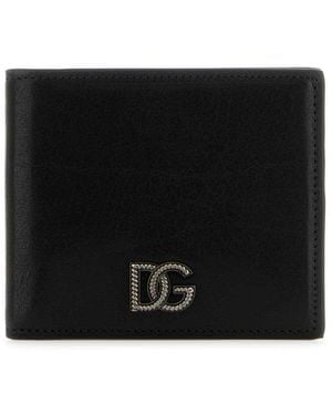 Dolce & Gabbana Logo Wallet - Black
