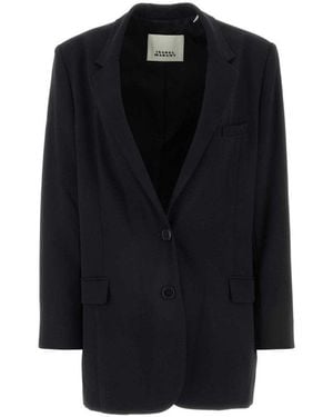 Isabel Marant Single Breasted Blazer - Black