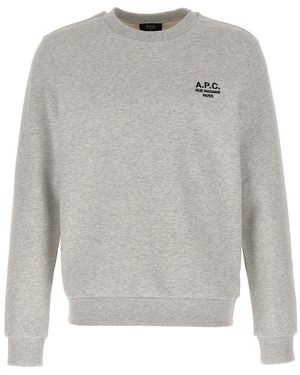 A.P.C. 'Rue Madame' Sweatshirt - Grey