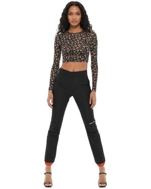 Ambush Slim Flat Front Pants - Black