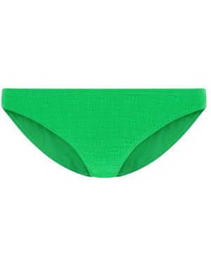 Alexander Wang Logo Detail Knit Bikini Bottom - Green