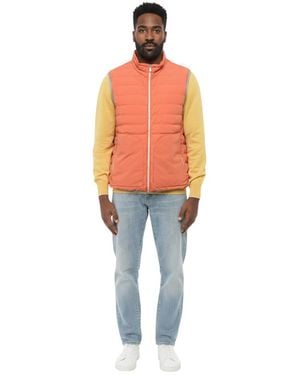 Brunello Cucinelli Quilted Regular Jacket - Orange