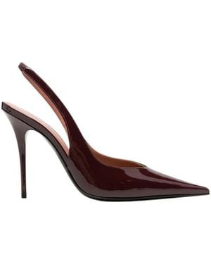 AMINA MUADDI Slingback Court Shoes - Brown