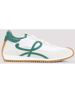 Loewe Lace Up Sneakers - Green