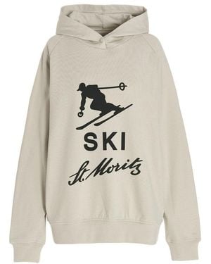 Bally Graphic Hoodie - White