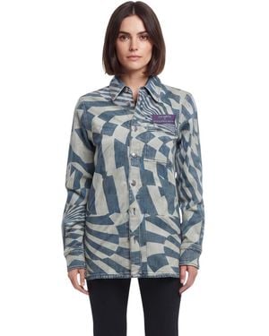 Stella McCartney Regular Geometric Shirt - Blue