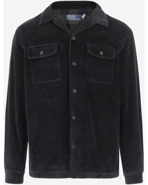 Ralph Lauren Corduroy Overshirt - Black