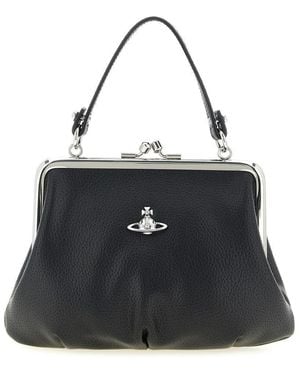 Vivienne Westwood Granny Frame Clutch - Black