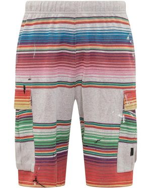 GALLERY DEPT. Stripes Shorts - Red