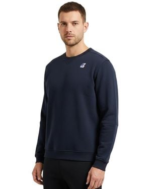 K-Way Logo Sweatshirt - Blue