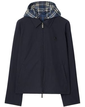 Burberry Hood Jacket - Blue