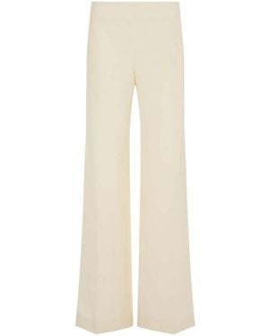 The Row Off- Foulard Pant - Natural