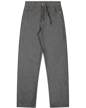 DARKPARK Relaxed Mid Rise Jeans - Gray