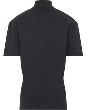 Jacquemus Knitted Sweater - Black