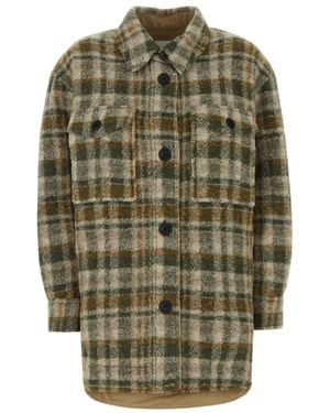 Isabel Marant Harveli Coat - Green