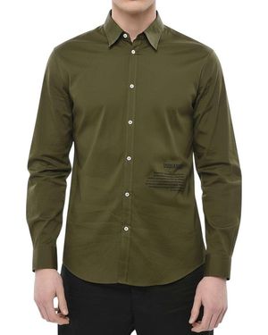 DSquared² Slim Logo Shirt - Green