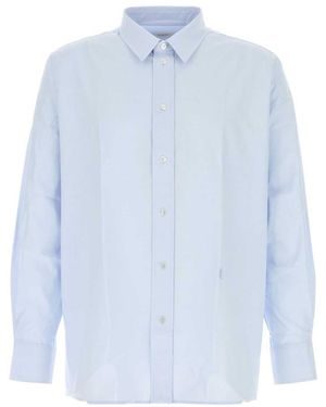 Saint Laurent Regular Oxford Shirt - Blue