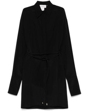 Sportmax Eolie Silk Dress - Black