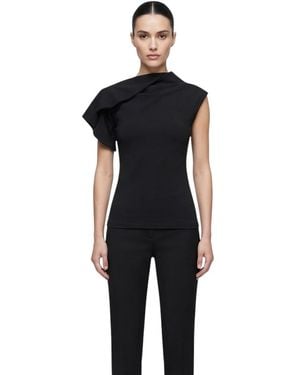 Loewe Solid Asymmetric Top - Black