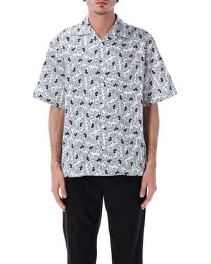 Prada Floral Print Shirt - Blue