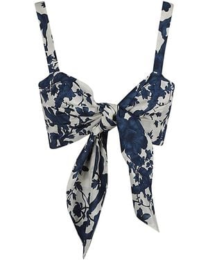 Lavi Juliet Cotton Top - Blue