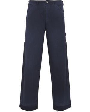 Maison Margiela 5 Pocket Cotton Jeans - Blue