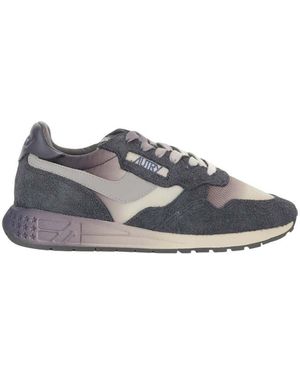Autry Logo Reelwind Trainers - Grey
