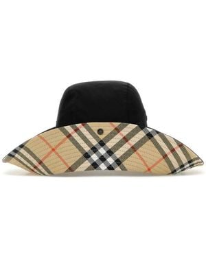 Burberry Logo Bucket Hat - Black