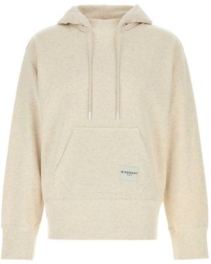 Givenchy Light Logo Hoodie - White